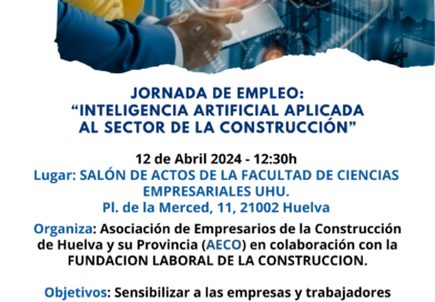 Jornada de Empleo “Inteligencia Artificial aplicada al sector de la Construcción”